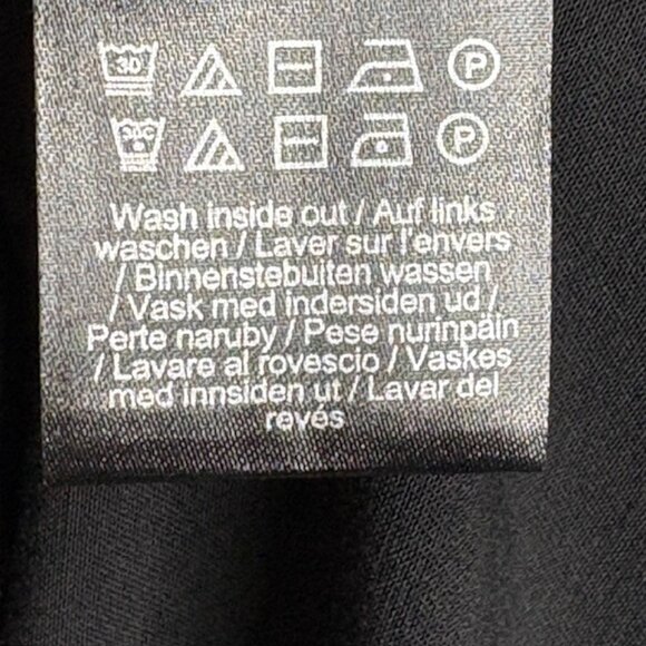 Liverpool Flutter Sleeve Sheath Dress - Black - S - Picture 9 of 9